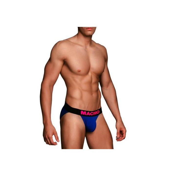 MACHO CALZONCILLO DEPORTIVO AZUL T. S