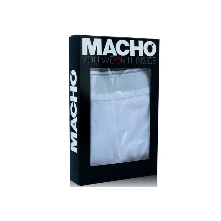 MACHO UNDERWEAR BLACK CALZONCILLO CORTO TALLA S