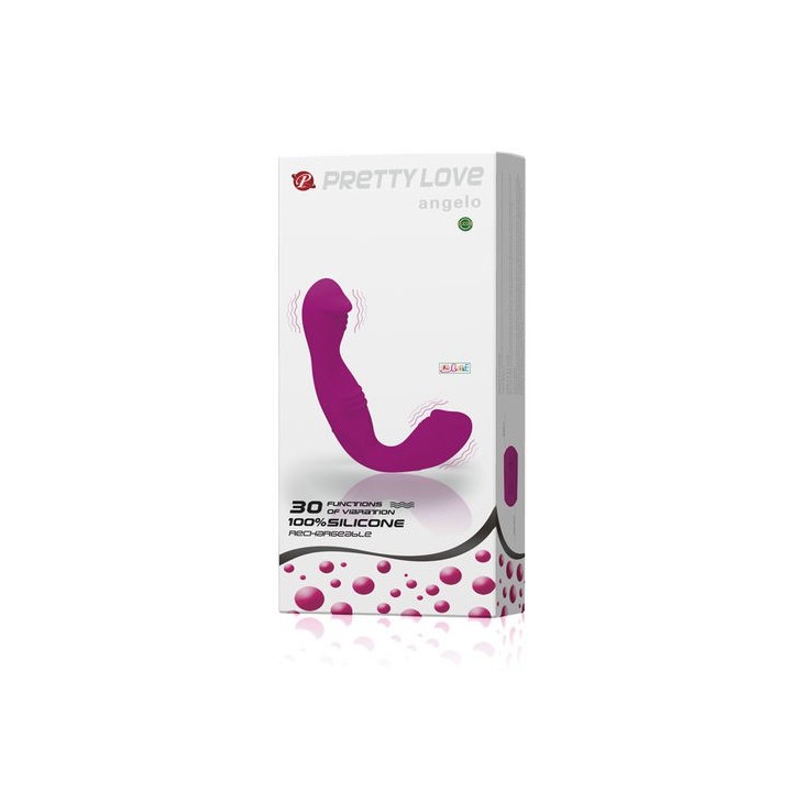 PRETTY LOVE ANGELO VIBRATOR USB HARNES