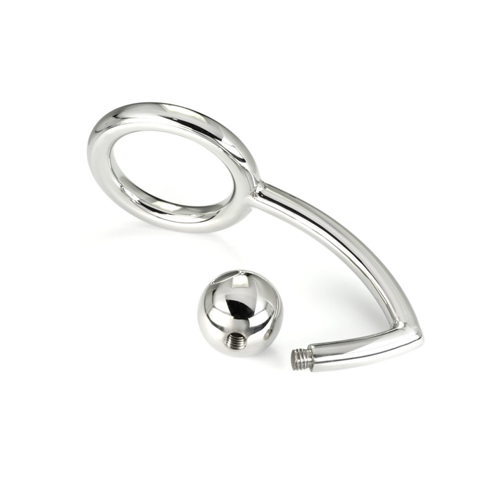 METALHARD COCK RING INTRUDER WITH ANAL BEAD