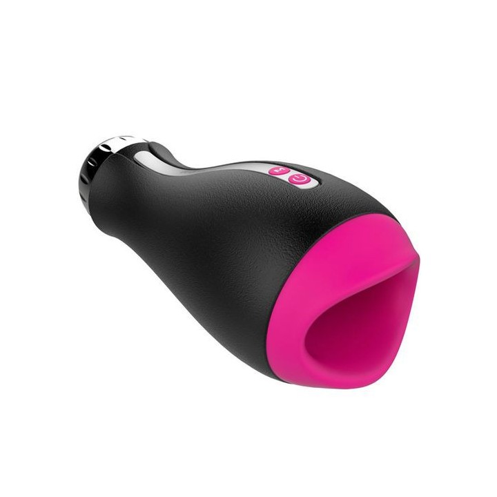 MASTURBADOR VIBRADOR RECARGABLE FUNCIÓN CALOR BLING X2 HEATING VIBRATING