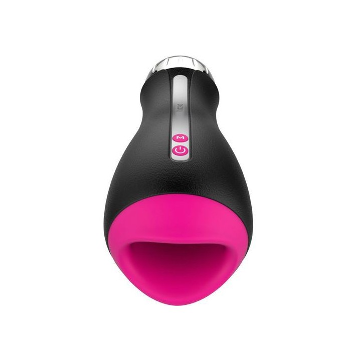 MASTURBADOR VIBRADOR RECARGABLE FUNCIÓN CALOR BLING X2 HEATING VIBRATING