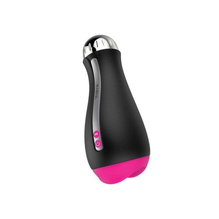 MASTURBADOR VIBRADOR RECARGABLE FUNCIÓN CALOR BLING X2 HEATING VIBRATING