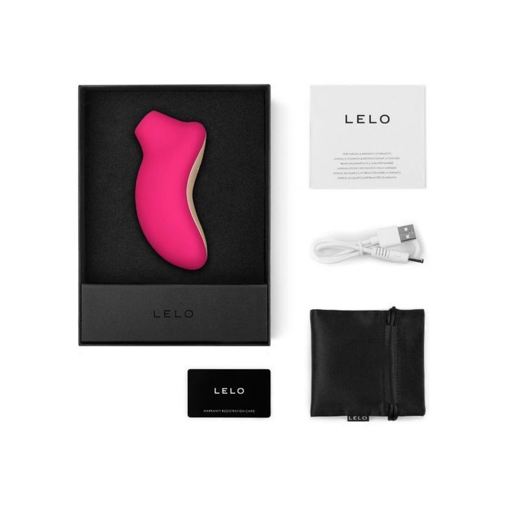 LELO SONIC CLITORAL MASSAGER MASAJEADOR SUCCIÓN