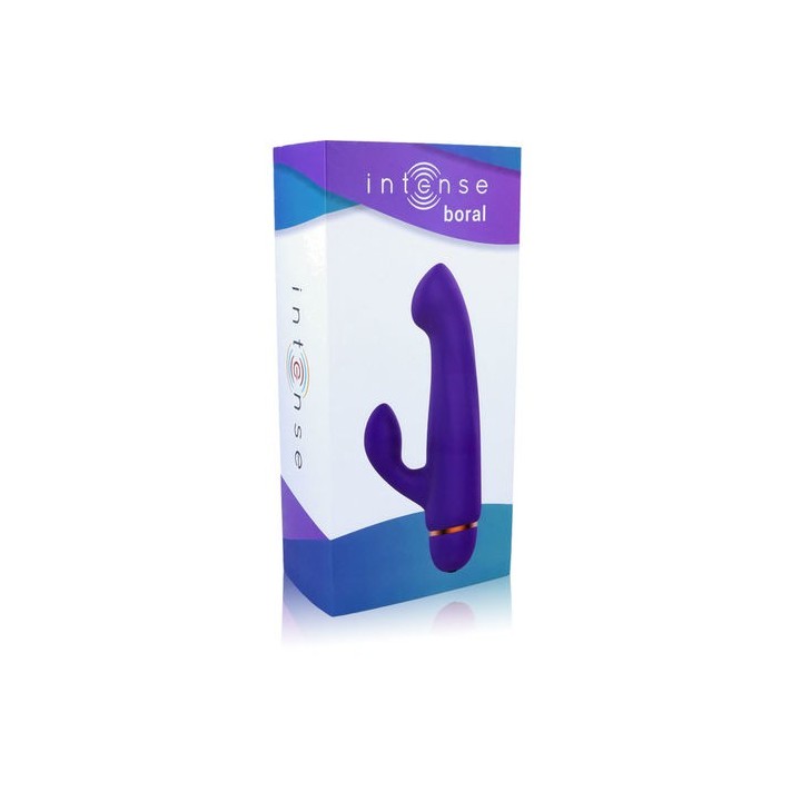INTENSE BORAL VIBRADOR FLEXIBLE SILICONA 20 FUNCIONES