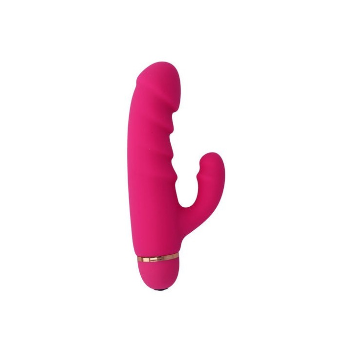 INTENSE CRASS PINK VIBRADOR FLEXIBLE 20 FUNCIONES SILICONA
