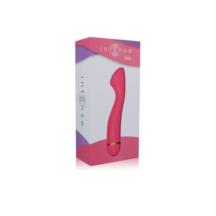 INTENSE LILO 20 SPEEDS VIBRADOR FLEXIBLE SILICONA 17.7 CM