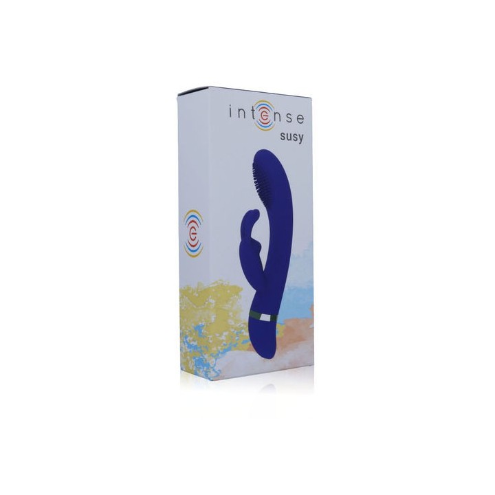 INTENSE SUSY PURPLE VIBRADOR FLEXIBLE SILICONA 18.8 CM