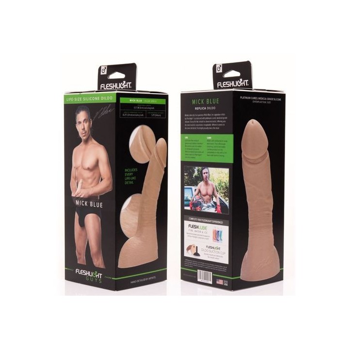 FLESHJACK MICK BLUE DILDO 21 CM