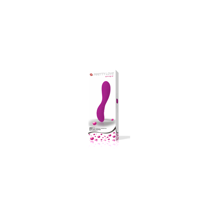 PRETTY LOVE SPIRIT VIBRADOR MASAJEADOR SILICONA USB 21CM