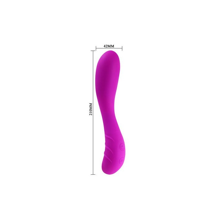 PRETTY LOVE SPIRIT VIBRADOR MASAJEADOR SILICONA USB 21CM