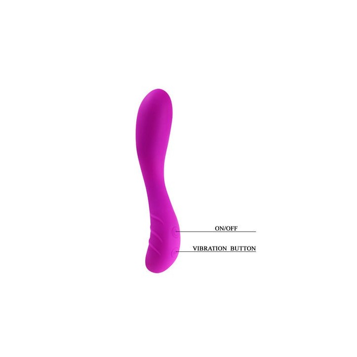 PRETTY LOVE SPIRIT VIBRADOR MASAJEADOR SILICONA USB 21CM