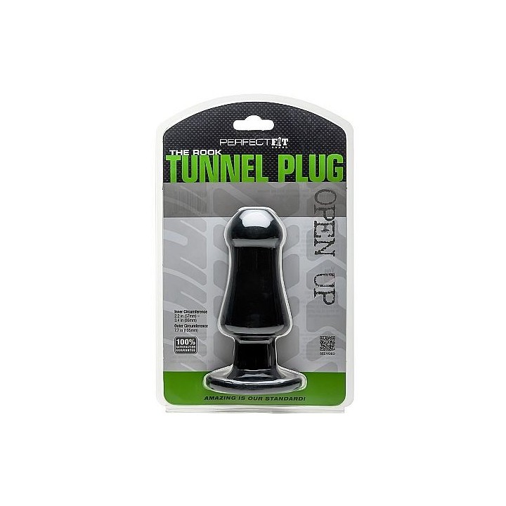 THE ROCK TUNNEL PLUG BLACK