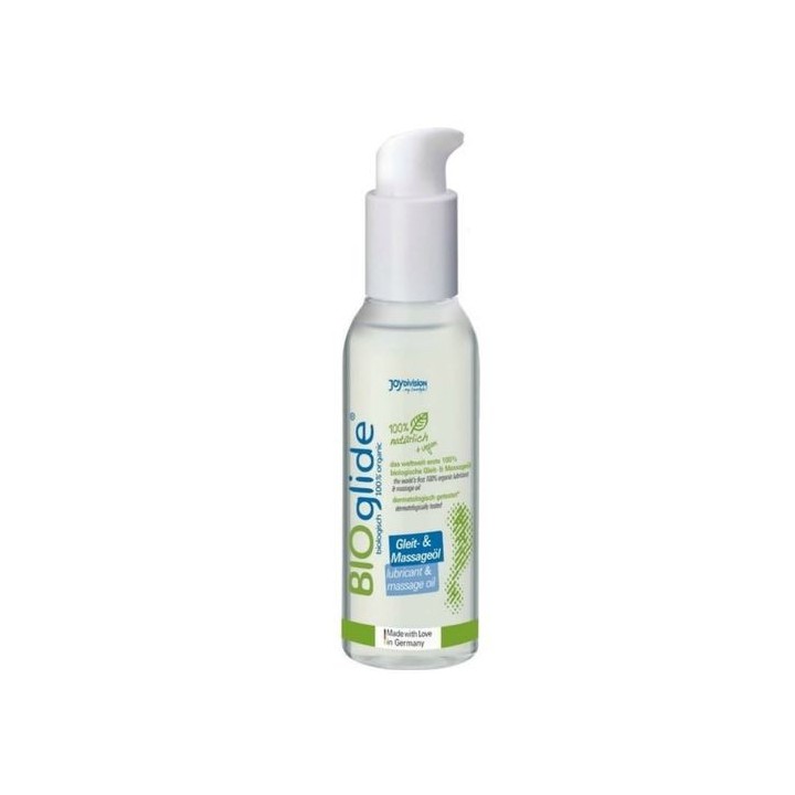 LUBRICANTE Y ACEITE DE MASAJE ORGÁNICO DOS EN UNO BIOGLIDE