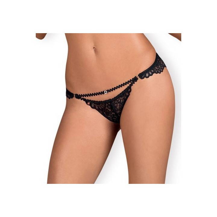 OBSESSIVE MIXTY CROTCHLESS PANTIES L/XL