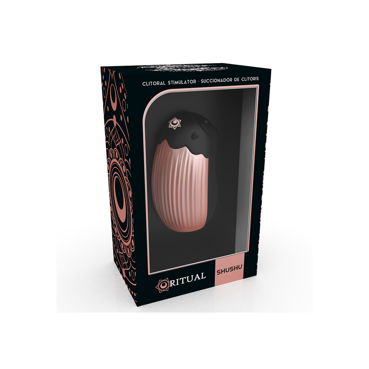 RITUAL SHUSHU CLITORAL STIMULATOR BLACK SUCCIONADOR