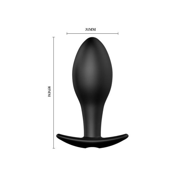 PRETTY LOVE PLUG ANAL SILICONA 12 MODOS VIBRACION