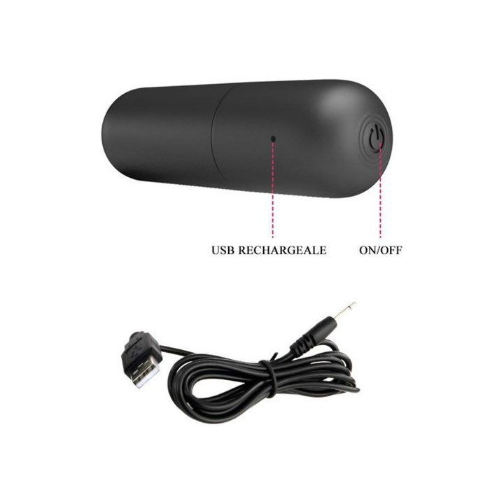 PRETTY LOVE STRAP-ON CON BALA VIBRADORA USB