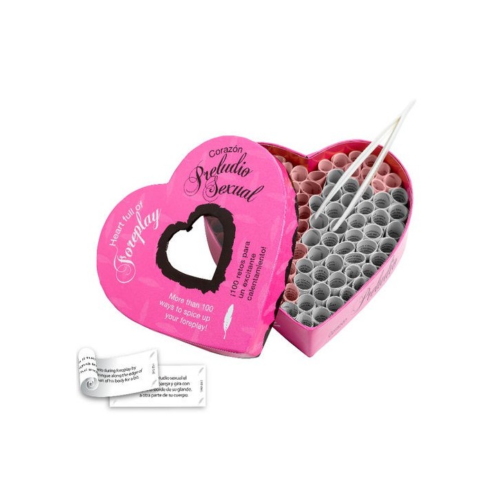 HEART FULL OF FORPLAY JUEGO CORAZÓN PRELUDIO SEXUAL