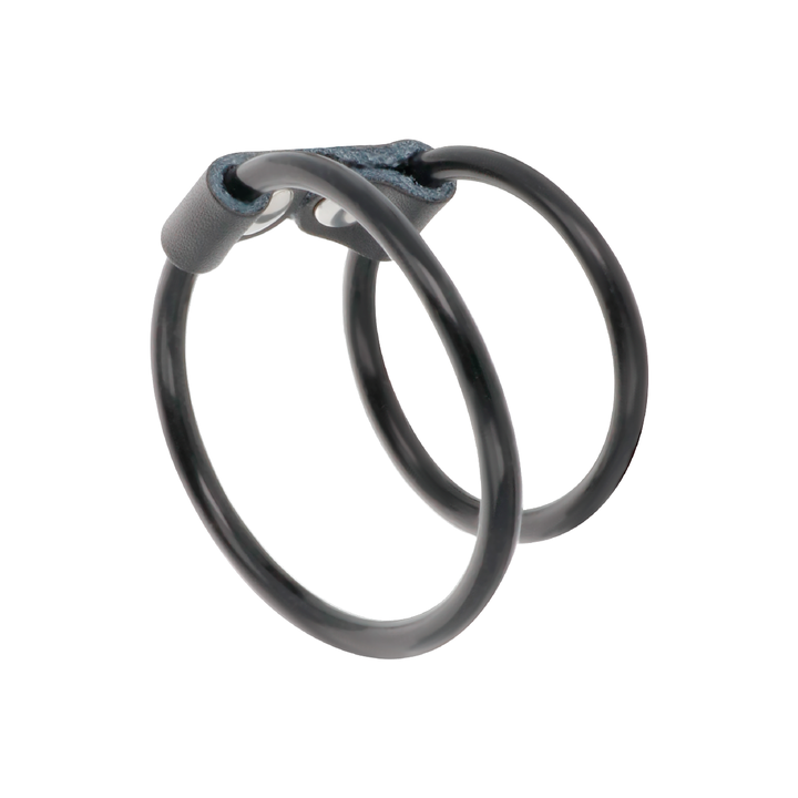DARKNESS FLEXIBLE COCK RINGS ANILLO DOBLE