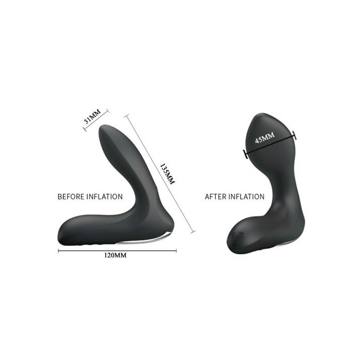 PRETTY LOVE BOTTOM MASAJEADOR PROSTATICO INFLABLE