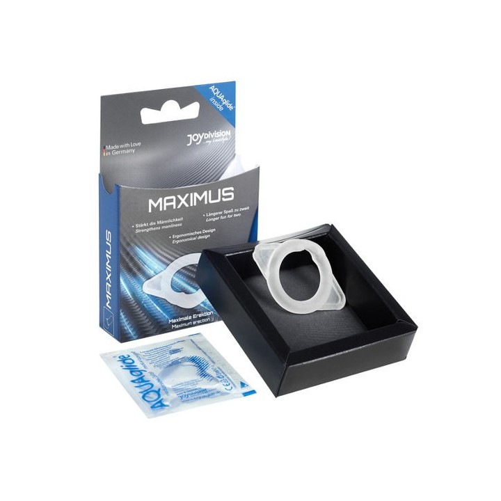 MAXIMUS RING M WHITE ANILLO POTENCIADOR M