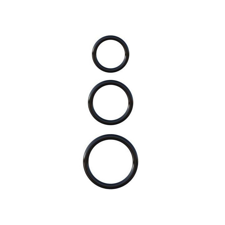 C-RINGZ SILICONE SET 3 RINGS ANILLOS