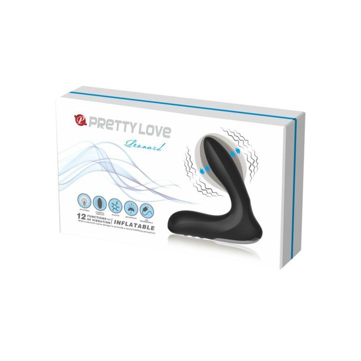 PRETTY LOVE BOTTOM MASAJEADOR PROSTATICO INFLABLE