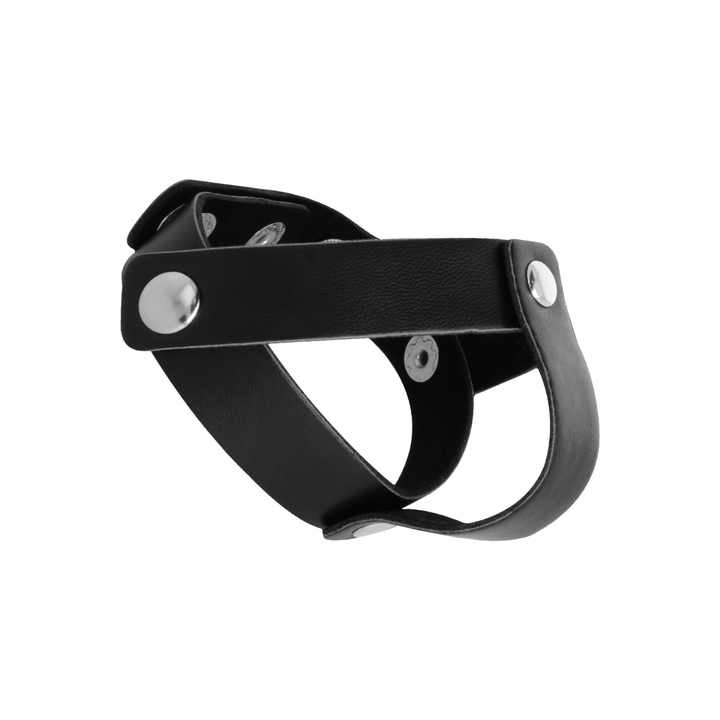 DARKNESS COCK HARNESS ANILLO CUERO AJUSTABLE
