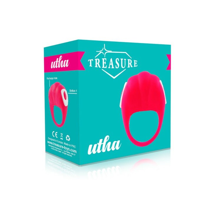 UTHA VIBRATOR COCK RING ANILLO VIBRADOR USB