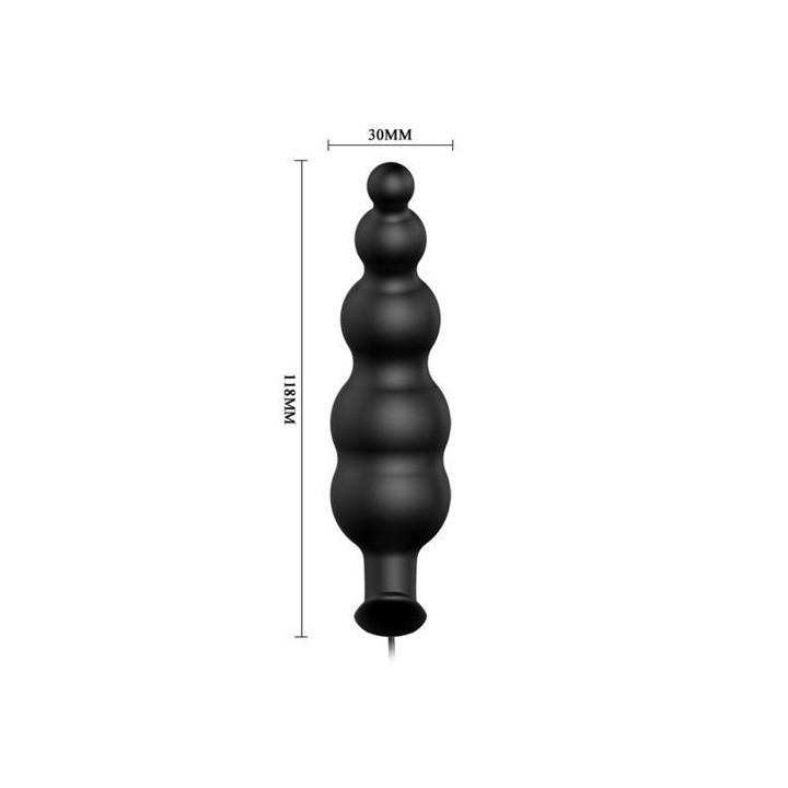 PRETTY LOVE PLUG ANAL SILICONA VIBRADOR