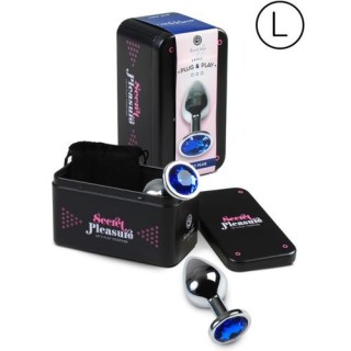 PLUG & PLAY ANAL PLUG LARGE BLUE