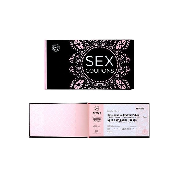SECRET PLAY CHEQUES SENSUALES EN (FRANCÉS/PORTUGUÉS)