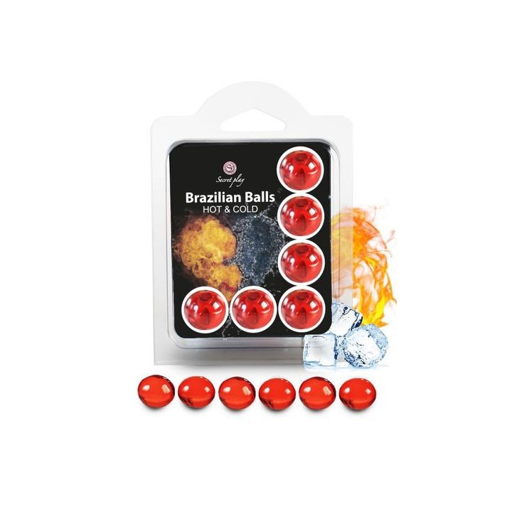 SET 6 BRAZILIAN BALLS HOT & COLD