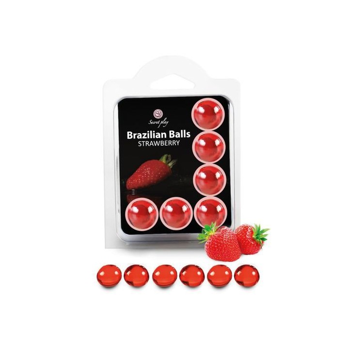 Secretplay - Set 6 Brazilian Balls Fresa