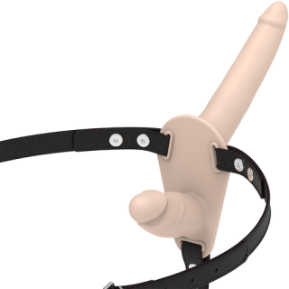 FETISH STRAP-ON ARNES DOBLE PENETRACIÓN SILICONA