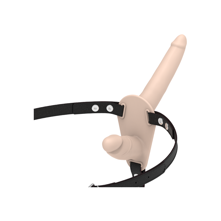FETISH STRAP-ON ARNES DOBLE PENETRACIÓN SILICONA