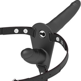 FETISH STRAP-ON ARNES DOBLE PENETRACIÓN CON VIBRACIÓN SILICONA