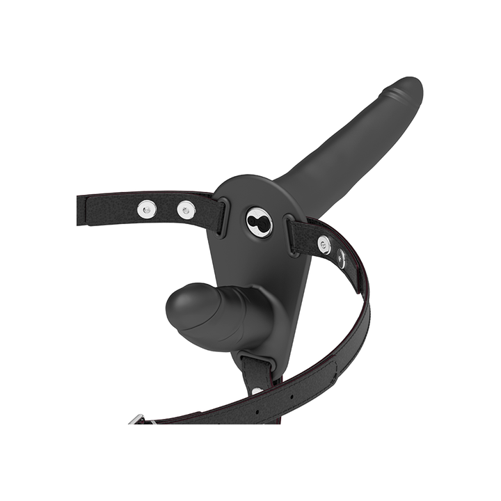 FETISH STRAP-ON ARNES DOBLE PENETRACIÓN CON VIBRACIÓN SILICONA