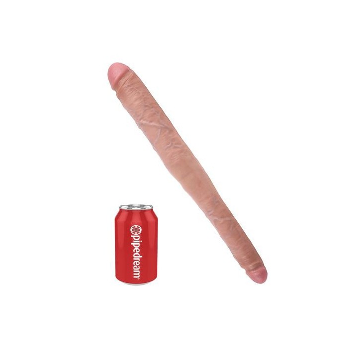 KING COCK TAPERED DOUBLE DILDO