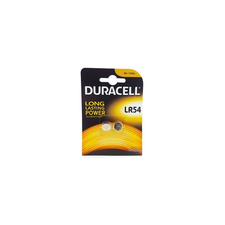 DURACELL LONG LASTING PILA BOTON LR54