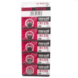 MAXELL PILA BOTON LITIO CR1220 3V BLISTER 5 U.