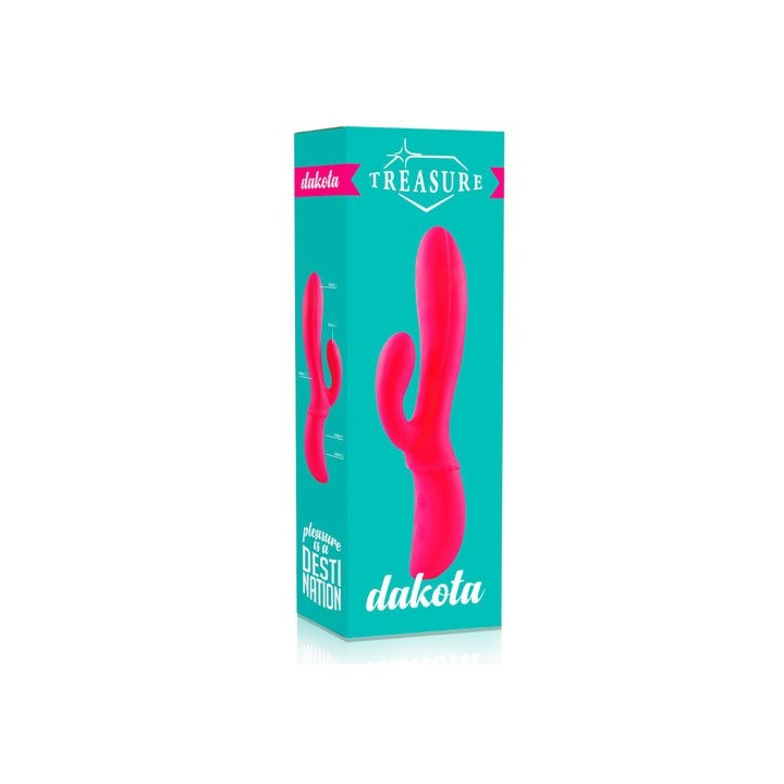 DAKOTA VIBRADOR SILICONA RECARGABLE