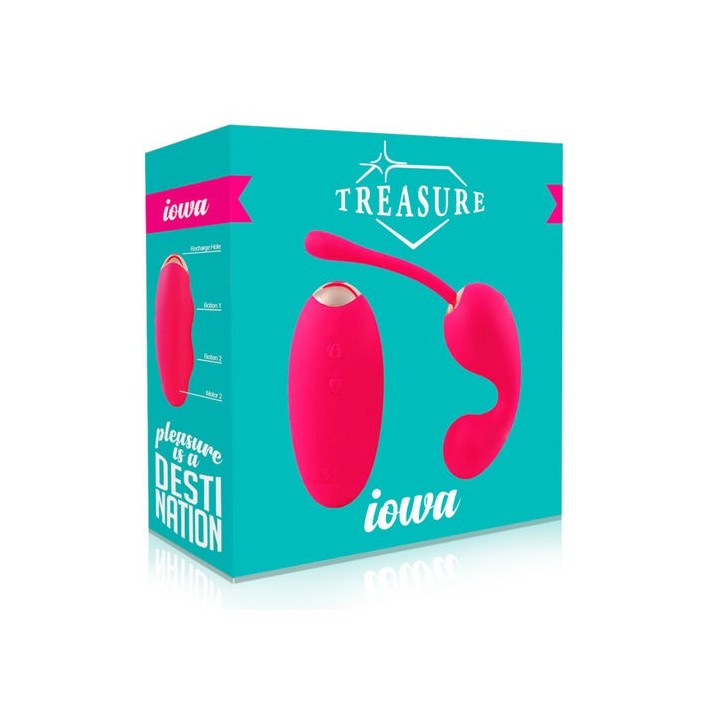 VIBRADOR ROTADOR FLEXIBLE CON MANDO CONTROL REMOTO RECARGABLE