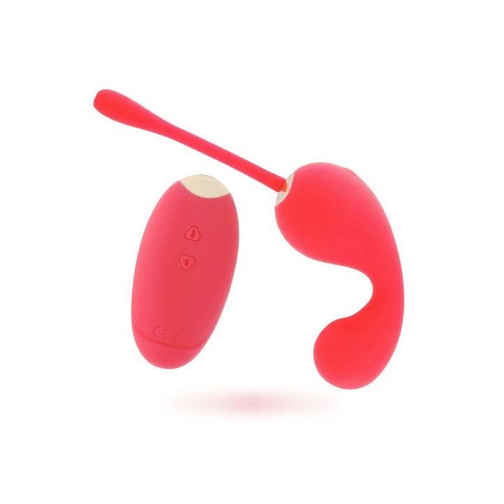 VIBRADOR ROTADOR FLEXIBLE CON MANDO CONTROL REMOTO RECARGABLE