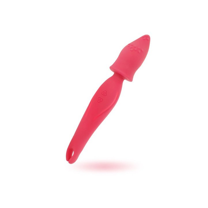 ILLINOIS VIBRADOR DOBLE FUNCIÓN SILICONA RECARGABLE